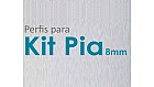 Perfis para Kit Pia 8mm