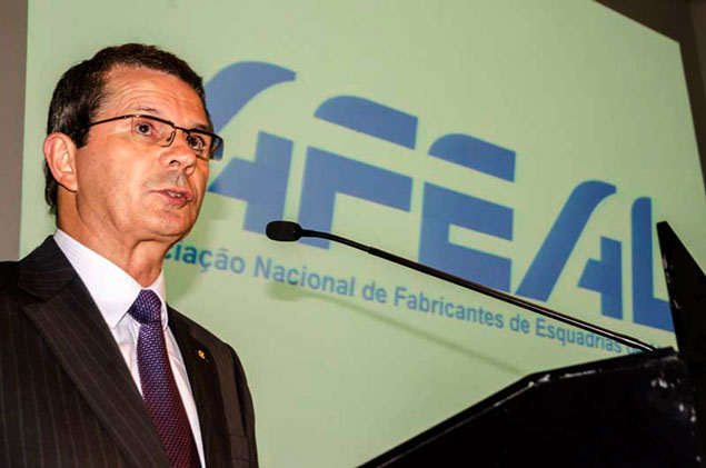 Presidente da AFEAL - Lucínio Abrantes dos Santos
