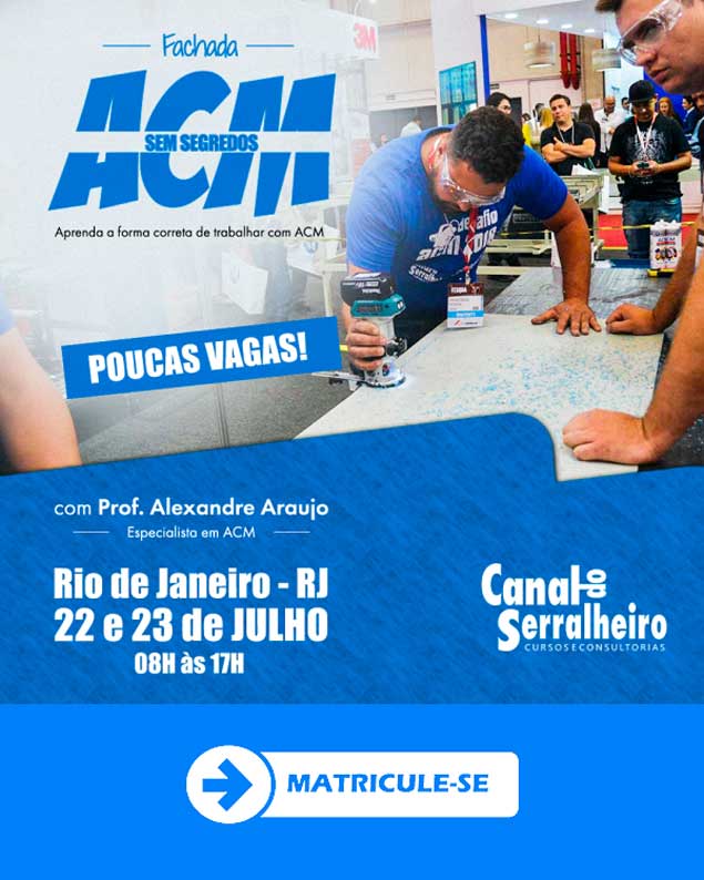 Aprenda a fazer Fachadas em ACM em apenas 2 dias