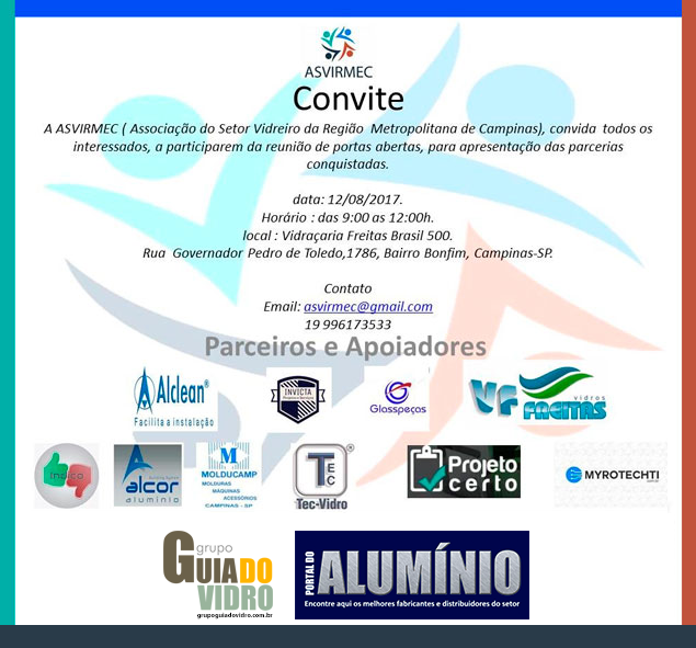 ASVIRMEC ASSOCIA&Ccedil;&Atilde;O DO SETOR VIDREIRO DA REGI&Atilde;O METROPOLITANA DE CAMPINAS