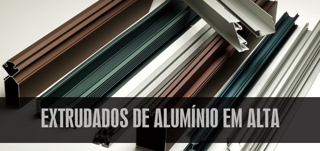 Crescimento do consumo dom&eacute;stico de extrudados de alum&iacute;nio. Segundo a ABAL 