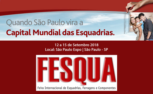 fesqua 2018 esquadrias ferragens componentes