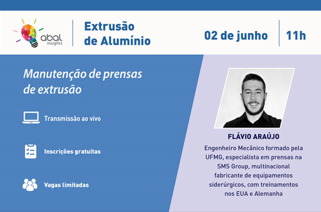 Manuten&ccedil;&atilde;o de prensas de extrus&atilde;o