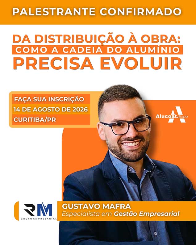 Palestrante Gustavo Mafra Alucoat Expo