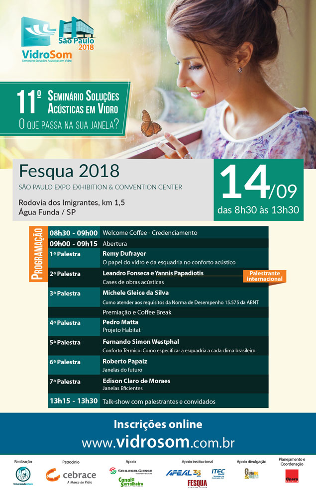 VidroSom 2018 Portal do Alum&iacute;nio