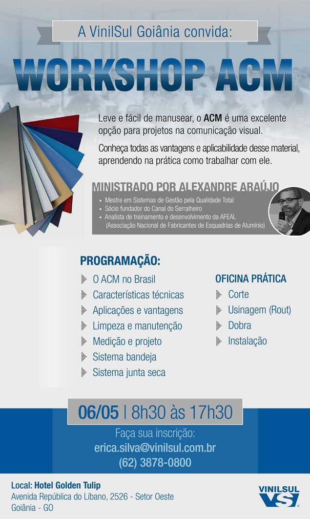 Workshop Revestimento em ACM