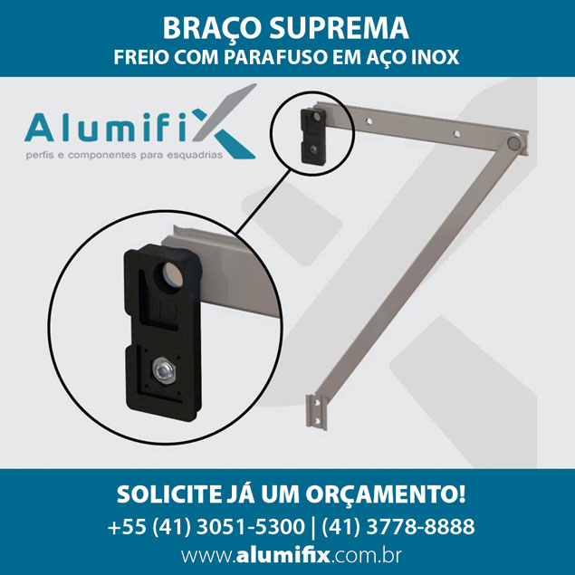 Braço Maxim-Ar Suprema Alumifix